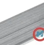 Алюминиевая полоса с резиновой вставкой 110х120 мм АД31 ГОСТ 15176-89