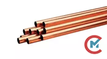 Дюймовая медная труба CW024A 4,18x104,8x2,5 мм EN-12735-1