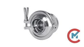 Тарельчатый обратный клапан сварка-сварка AISI 304 100x100x106