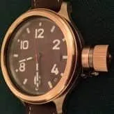 Часы наручные с корпусом из бронзы БРАЖН10-4-4